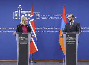 ՀՀ ԱԳ նախարար Արարատ Միրզոյանի խոսքը Նորվեգիայի ԱԳ նախարարի հետ մամուլի ասուլիսին
