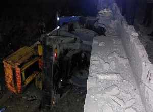 Նորամարգ գյուղում ավտոկռունկը շրջվել է գազատար խողովակի վրա