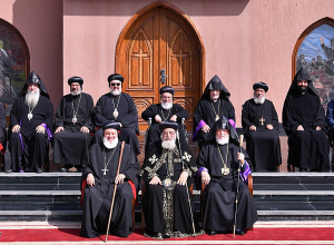 Մեծի Տանն Կիլիկիո կաթողիկոսը, ասորի ուղղափառ եկեղեցու Անտիոքի եւ ղպտի ուղղափառ եկեղեցու Ալեքսանդրիայի պատրիարքները հանդիպել են Եգիպտոսում