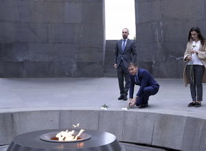 Докладчик по вопросам Армении в Европарламенте Андрей Ковачев посетил Цицернакаберд