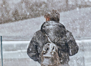 От Цовагюха до Дилижанского тоннеля идёт снег