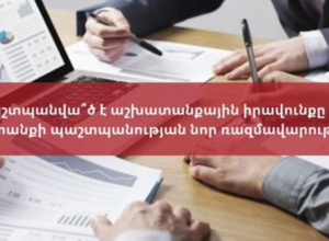 Պաշտպանվա՞ծ է աշխատանքային իրավունքը Աշխատանքի պաշտպանության նոր ռազմավարությամբ