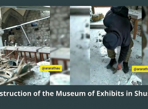 Արցախի ՄԻՊ-ը ներկայացրել է Արցախում Ադրբեջանի ԶՈՒ վանդալիզմի հետքերը