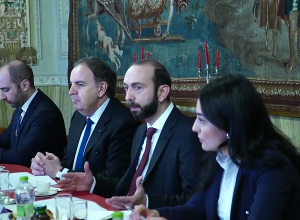 Встреча главы МИД РА с Великим Канцлером Суверенного Мальтийского Ордена Рикардо Патерно ди Монтекупо