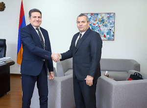 Посол Македонии вручил копии верительных грамот заместителю главы МИД РА