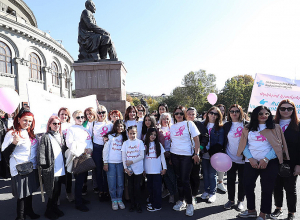 Հոկտեմբերն ամբողջ աշխարհում նշվում է որպես կրծքագեղձի քաղցկեղի դեմ պայքարի ամիս