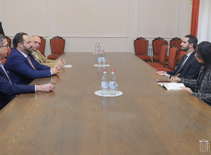 Рубен Рубинян принял депутатов Европарламента