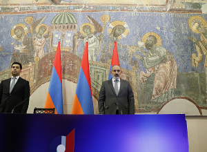 Никол Пашинян сегодня принял участие в церемонии приведения к присяге сотрудников таможни