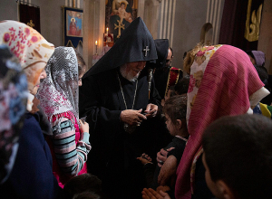 Католикос посетил город Джермук