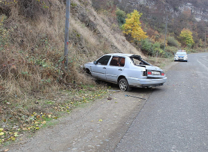 Արցախի Շոշ համայնքում մեքենան բախվել է ժայռին, վարորդը՝ մահացել