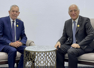 Ваагн Хачатурян встретился с Федеральным президентом Австрии Александром Ван дер Белленом
