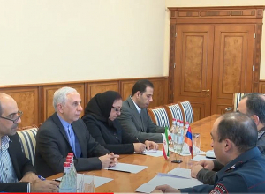 ՀՀ ոստիկանության պետն ընդունել է Հայաստանում ԻԻՀ արտակարգ և լիազոր դեսպանին