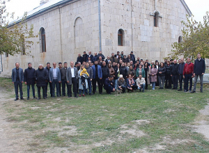 «Ապրելու երկիր» կուսակցության թիմը շուրջ 100 հոգանոց մեծ կազմով այցելել է Արցախ