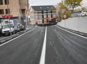 Արամ Խաչատրյան և Մամիկոնյանց փողոցներն իրար կապող նոր ճանապարհը շահագործման է հանձնվել