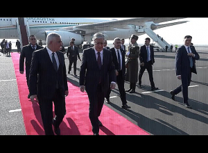 В Армению прибыл президент Республики Казахстан