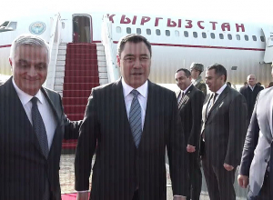 В Армению прибыл президент Республики Кыргызстан