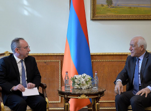 Նախագահ Վահագն Խաչատուրյանն ընդունել է ԱԶԲ Կենտրոնական և Արևմտյան Ասիայի վարչության գլխավոր տնօրենին