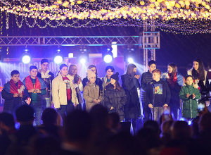 Երևանից տուն վերադառնալ չկարողացող արցախցի երեխաները համերգ են ունեցել