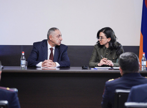 Գլխավոր դատախազը  ներկայացրել է նորանշանակ զինվորական դատախազին