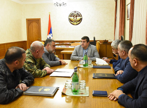 Նախագահ Հարությունյանն անց է կացրել խորհրդակցություն ուժային կառույցների ղեկավարների մասնակցությամբ