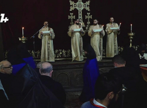 ՍԲ. Գայանե եկեղեցում մատուցվում է ճրագալույսի պատարագ․ . Ուղիղ