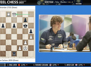 Մագնուս Կառլսենը և Լևոն Արոնյանը կիսեցին առաջին միավորը. Tata Steel Masters