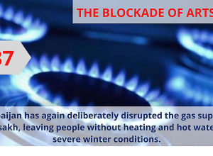 Ձմեռվա պայմաններում Արցախի 120 000 բնակչությունը զրկված է ջեռուցումից և տաք ջրի հնարավորությունից