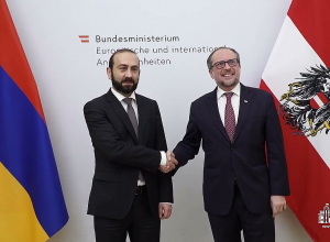 Հայաստանի և Ավստրիայի ԱԳ նախարարների հանդիպումը