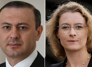 Секретарь СБ РА представил советнику президента Франции гуманитарный кризис в НК