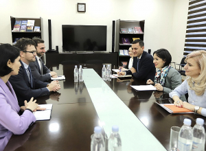 Министр ОНКС приняла посла Великобритании и Северной Ирландии в РА