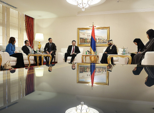 Կատարում Ալեն Սիմոնյանը և Անահիտ Ավանեսյանը հանդիպել են Կատարի Զարգացման հիմնադրամի գլխավոր տնօրենին