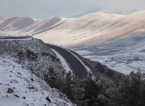 Снег, гололедица, туман: ситуация на автомобильных дорогах