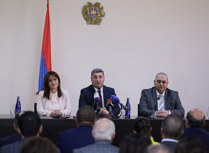 Նախարարը ներկայացրեց Շիրակի նորանշանակ մարզպետին