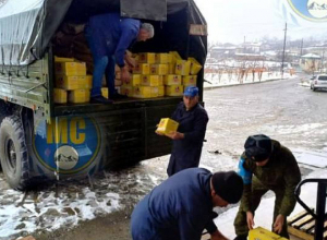 Խաղաղապահները 25 տոննա մարդասիրական օգնություն են տեղափոխել Ստեփանակերտ