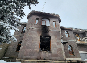 Հրդեհ Ստեփանակերտի ՀՅԴ կենտրոնական գրասենյակում. կա տուժած, վիճակը ծանր է