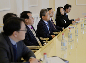 Նախագահ Խաչատուրյանն ընդունել է Կորեա Հայաստան բարեկամական խմբի ղեկավար Կիհուն Սոնին