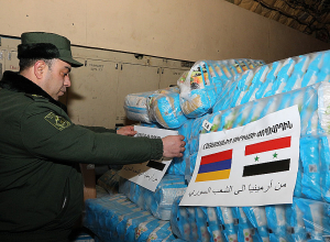 Սիրիա է ուղարկվել մարդասիրական օգնության երկրորդ խմբաքանակը