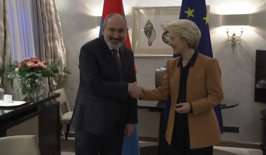 Nikol Pashinyan dan Ursula von der Leyen membahas isu-isu terkait kerja sama RA-UE
