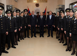 Տեղի է ունեցել նորանշանակ հարկադիր կատարողների երդման և ծառայողական վկայականների հանձնման արարողություն