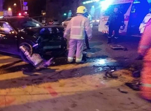 Մեքենան բախվել է գազատար խողովակին