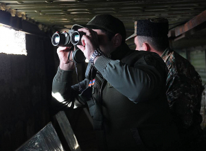 Պաշտպանության նախարարի այցը հանրապետության հարավարևմտյան սահմանագոտի