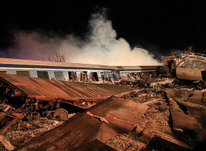 В Греции столкнулись два поезда: есть пострадавшие и раненые