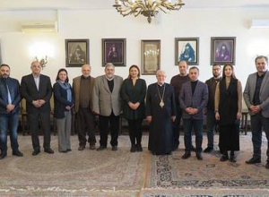 Իշխան Սաղաթելյանն աշխատանքային այցով գտնվում է Իրանի Իսլամական Հանրապետությունում
