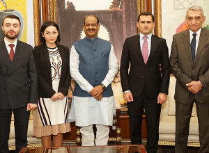 Հակոբ Արշակյանը Հնդկաստանում խորհրդարանի խոսնակի հետ հանդիպմանն անդրադարձել է ադրբեջանական ագրեսիային