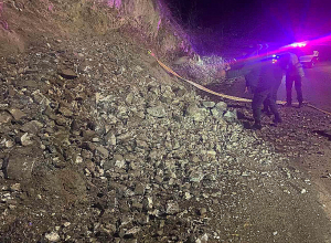 Քարաթափում Մովսես-Բերդ ավտոճանապարհին