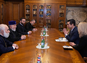 Կաթողիկոսն ընդունեց ՀՀ-ում Բրազիլիայի նորանշանակ դեսպանին
