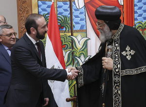 ՀՀ ԱԳ նախարարը հանդիպել է Ղպտի ուղղափառ եկեղեցու հոգևոր առաջնորդի հետ