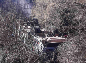 Սյունիքում դպրոցականներին տեղափոխող ավտոբուսը 5 մետր բարձրությունից ընկել է գետը