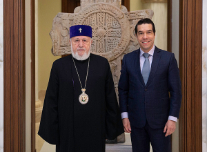 Ամենայն Հայոց Կաթողիկոսն ընդունել է ՀՀ-ում Վրաստանի նորանշանակ դեսպանին