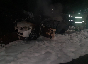 Ավտոմեքենայում տեղի է ունեցել գազի բալոնի պայթյուն․ կան տուժածներ